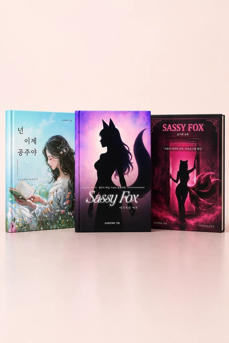 SASSY FOX 전자책 3권 세트